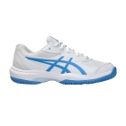 Asics Gel Game GS Bambini - White/Blue Coast