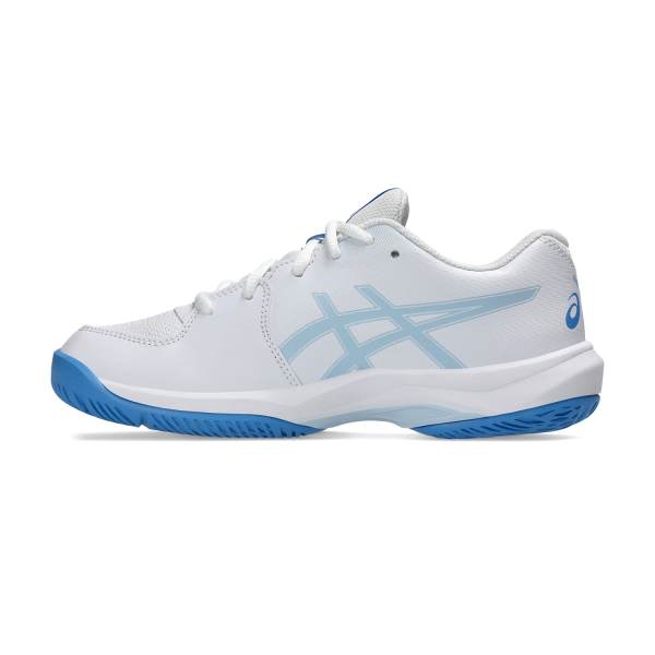 Asics Gel Game GS Bambini - White/Blue Coast
