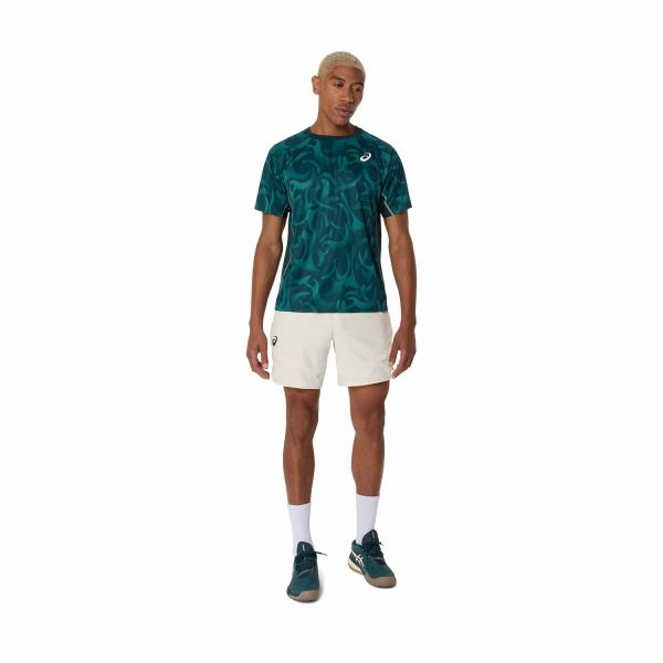Asics Game Graphic Camiseta - Saxon Green