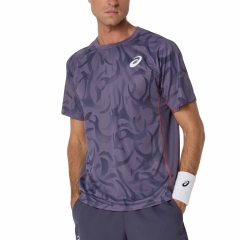 Asics Game Graphic Camiseta - Greyish Purple