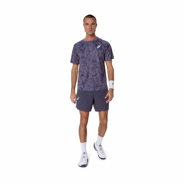 Asics Game Graphic Camiseta - Greyish Purple