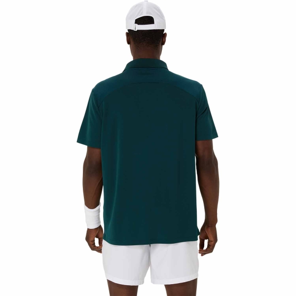 Asics Court Pro Polo - Saxon Green