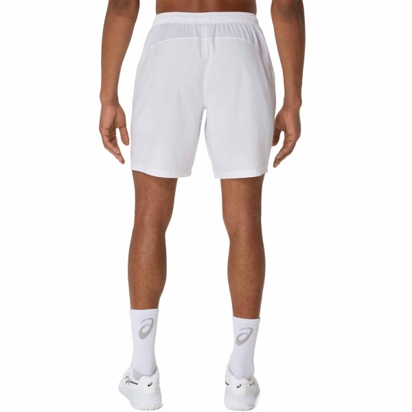 Asics Court Logo 9in Pantaloncini - Brilliant White