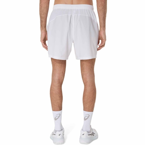 Asics Court Logo 7in Shorts - Brilliant White