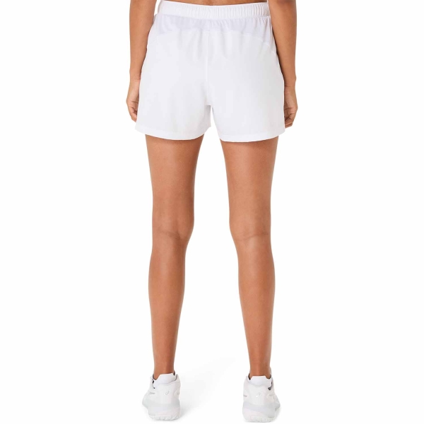 Asics Court 2 in 1 4in Pantaloncini - Brilliant White