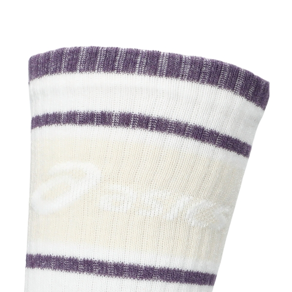 Asics Logo Crew x 3 Calze - Brilliant White/Multi