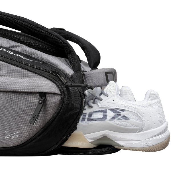 NOX AT10 Competition XL Compact Borsa - Gris/Negro