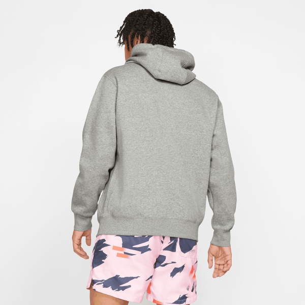 Nike Sportswear Club Felpa - Dark Grey Heather/White