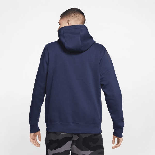 Nike Sportswear Club Felpa - Midnight Navy/White