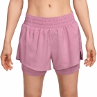 Nike One 2 in 1 3in Shorts - Elemental Pink/Reflective Silver