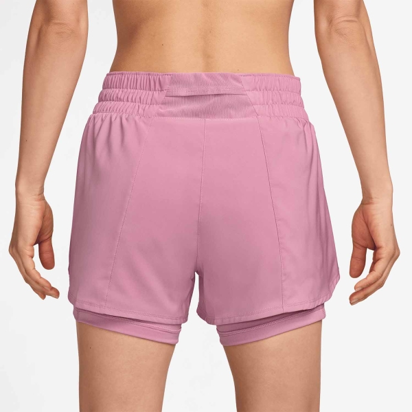 Nike One 2 in 1 3in Pantaloncini - Elemental Pink/Reflective Silver