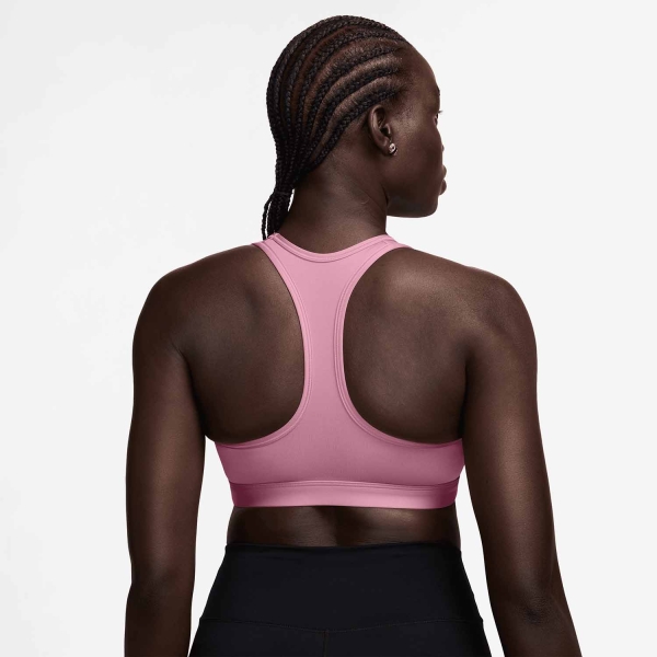 Nike Swoosh Sports Bra - Elemental Pink/White