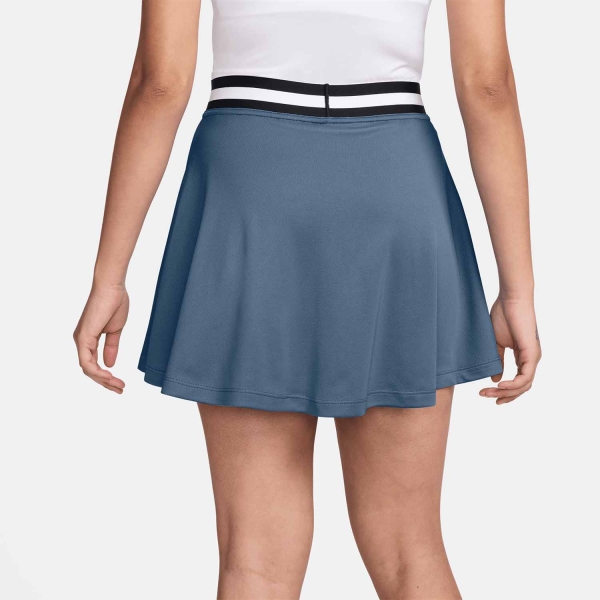 Nike Court Dri-FIT Heritage Skirt - Aegean Storm