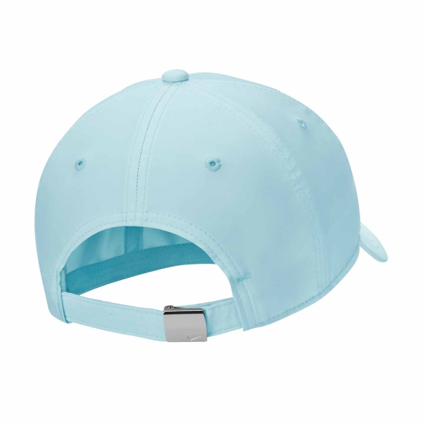 Nike Dri-FIT Club Cappello - Glacier Blue/Metallic Silver