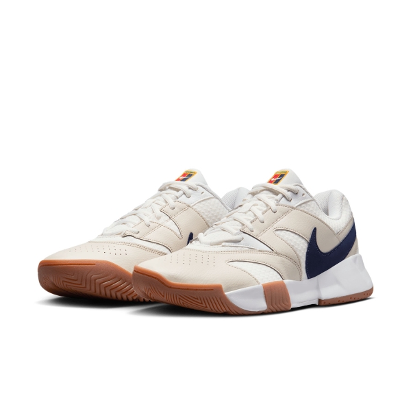 Nike Court Lite 4 HC - Summit White/Binary Blue/Light Bone