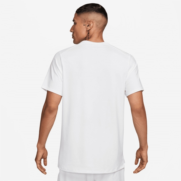 Nike Court Advantage Dri-FIT T-Shirt - White/Black