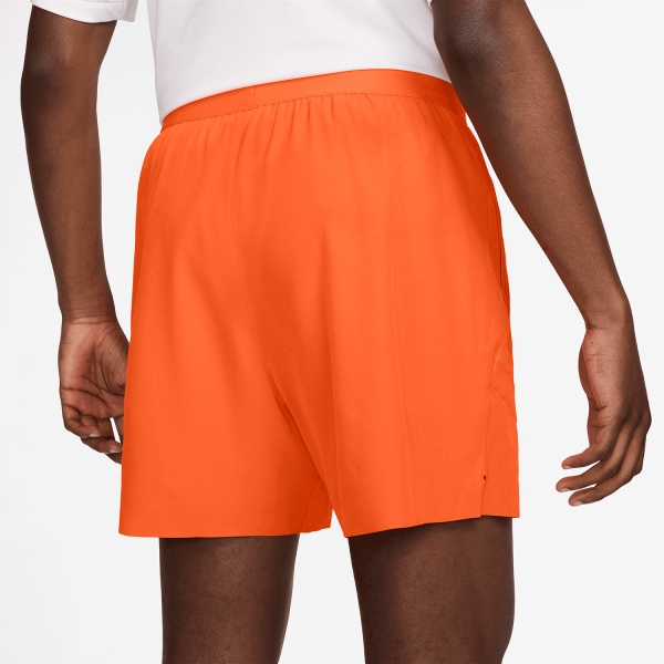 Nike Court Advantage 6in Pantaloncini - Safety Orange/Black