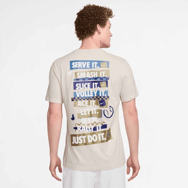 Nike Court Pro T-Shirt - Light Orewood Brown