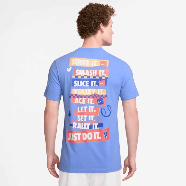 Nike Court Pro T-Shirt - Royal Pulse