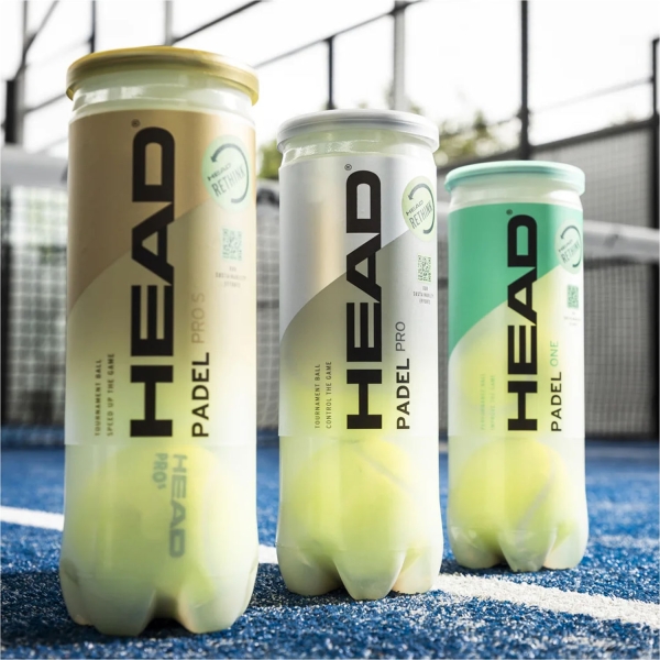 Head Padel Pro S - Tubo da 3 Palline