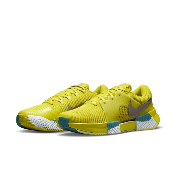 Nike Zoom GP Challenge 1 HC Premium - High Voltage/Black/Mineral Teal