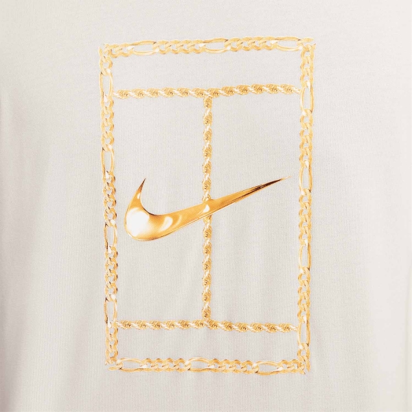 Nike Court Heritage T-Shirt - Light Orewood Brown