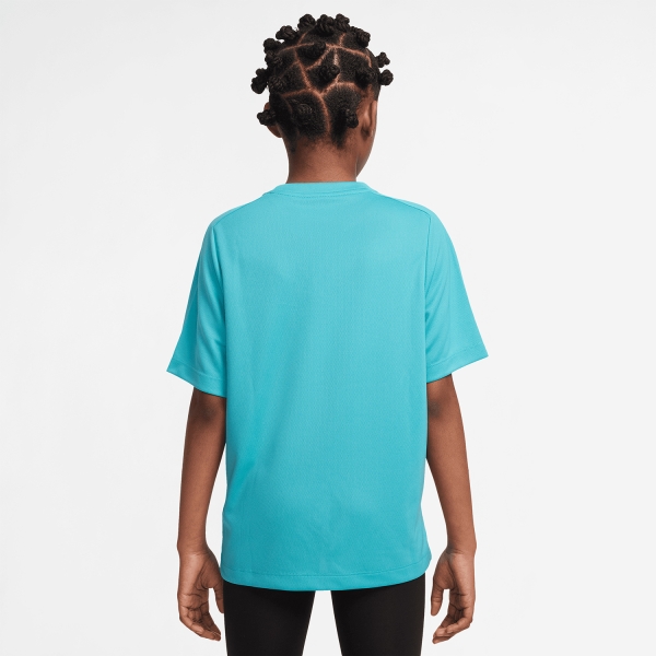 Nike Multi Dri-FIT T-Shirt Boy - Dusty Cactus/White