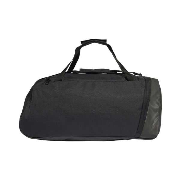 adidas Essential 3 Stripes Medium Duffle - Black/White