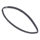 adidas Logo x 3 Mini Hairbands - Black/Grey Six/White