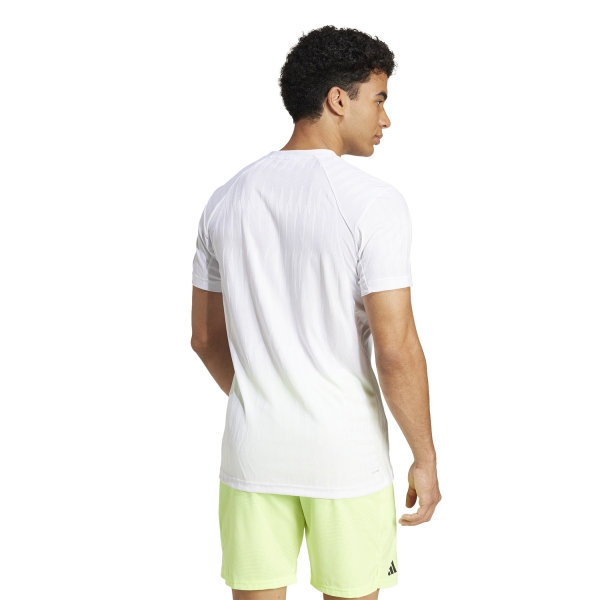 adidas Climacool+ AIRCHILL FreeLift T-Shirt - White