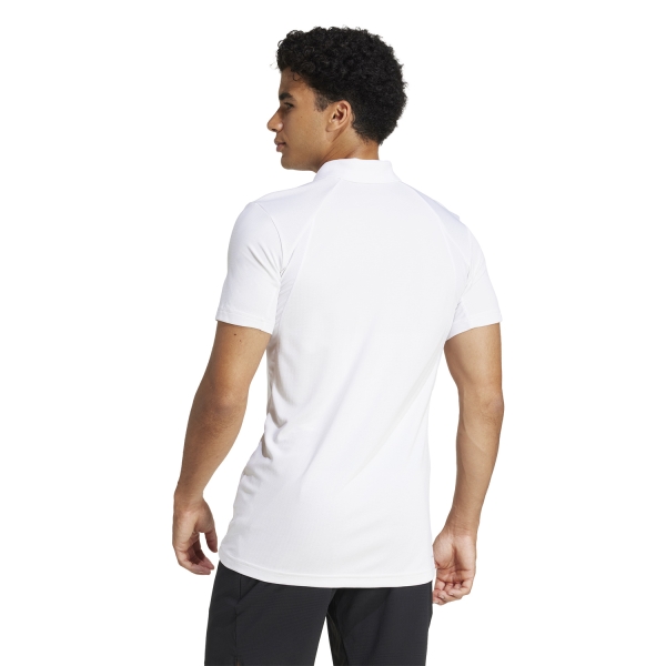 adidas Climacool Freelift Polo - White