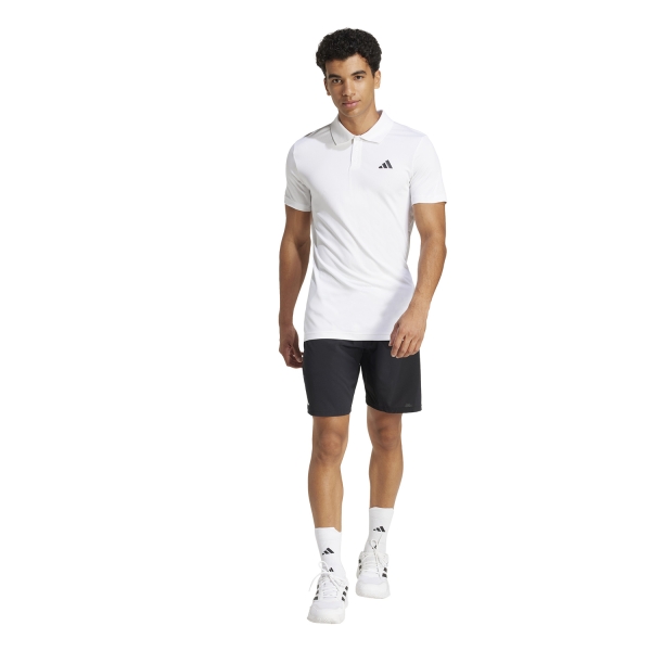 adidas Climacool Freelift Polo - White