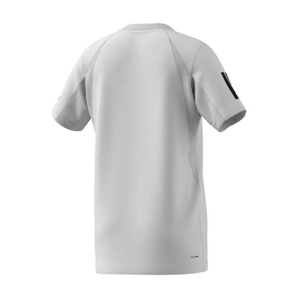 adidas Club 3 Stripes Logo T-Shirt Boy - White