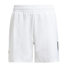 adidas Club 3 Stripes 5in Shorts Niño - White