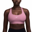 Nike Swoosh Light Reggiseno Sportivo - Elemental Pink/White