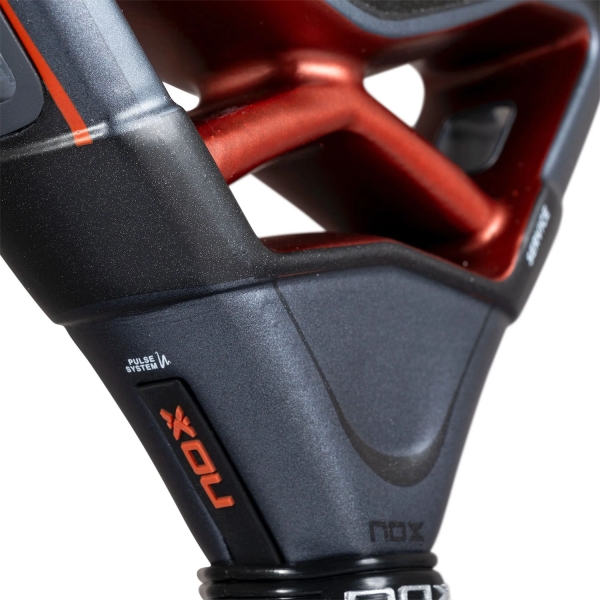 NOX AT10 Genius 18K Alum 2025 Padel - Black/Orange