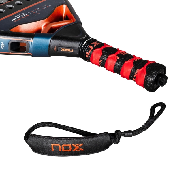 NOX AT10 Genius Attack 18K Alum Padel - Black/Orange