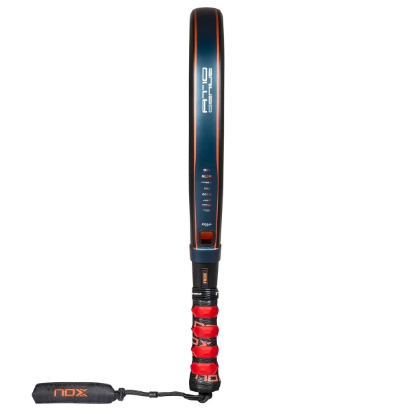 NOX AT10 Genius Attack 18K Alum Padel - Black/Orange