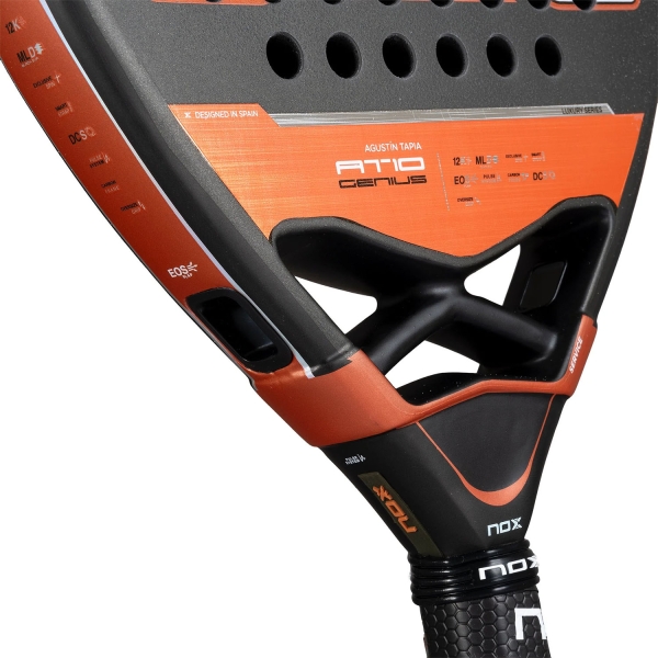 NOX AT10 Genius Attack 12K Padel - Black/Orange