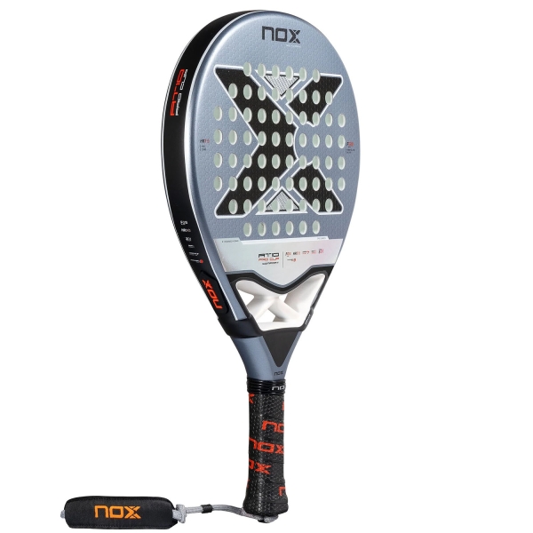 NOX AT10 Pro Cup Comfort Padel - Light Grey/Black