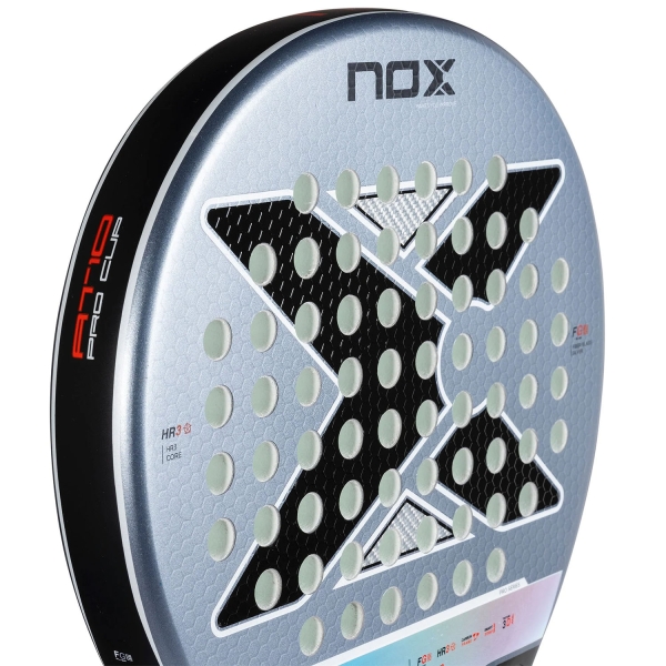 NOX AT10 Pro Cup Comfort Padel - Light Grey/Black