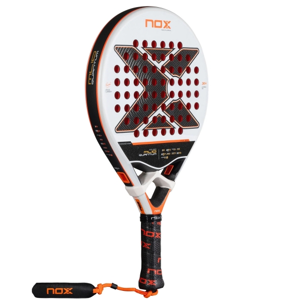 NOX ML10 Quantum 3K Padel - White/Black