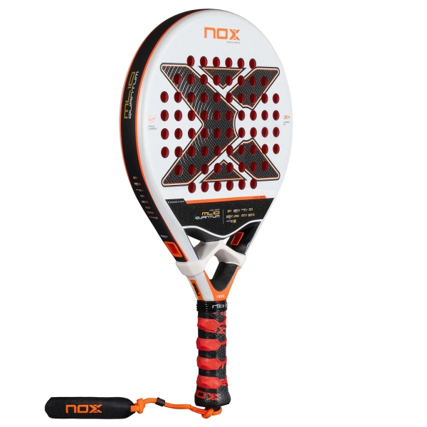 NOX ML10 Quantum 3K Padel - White/Black