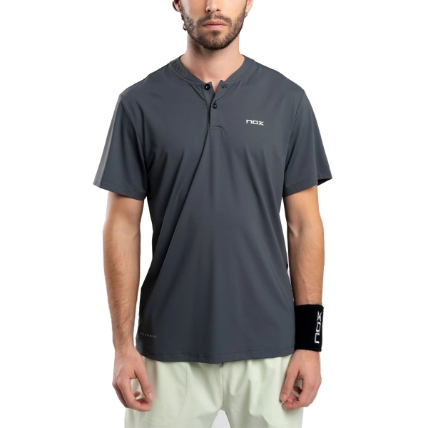 Polo Tennis Uomo NOX Pro Polo  Charcoal Grey T24FWHPOCG