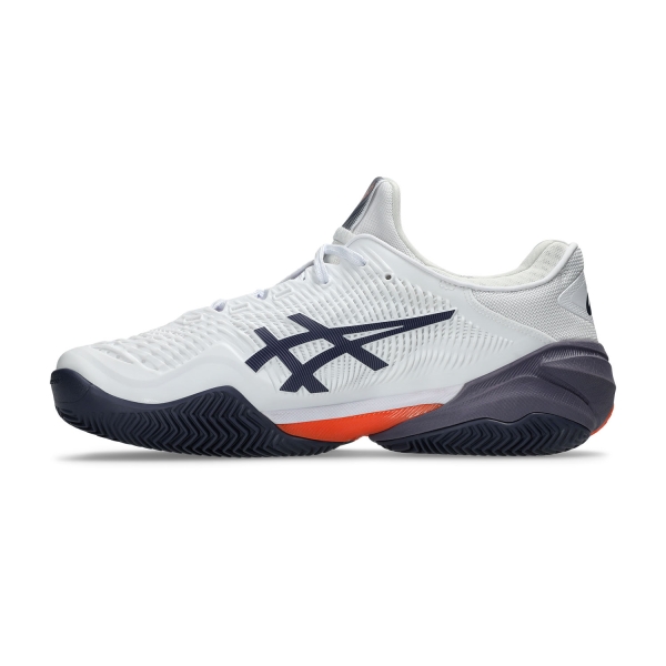 Asics Court FF 3 Clay - White/Greyish Purple