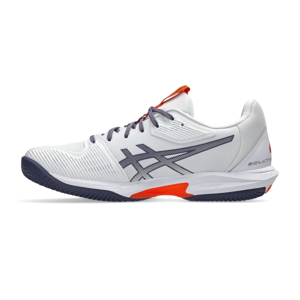Asics Solution Speed FF 3 Clay - White/Greyish Purple