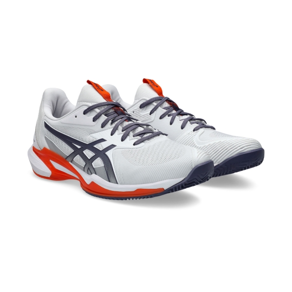 Asics Solution Speed FF 3 Clay - White/Greyish Purple