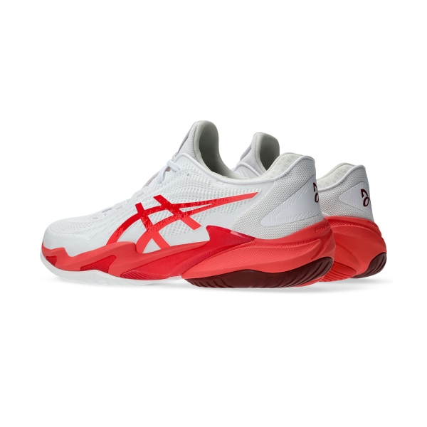 Asics Court FF 3 Novak - White/Electric Red