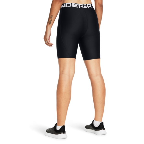 Under Armour HeatGear 8in Shorts - Black/White