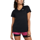 Under Armour Tech Solid Maglietta - Black/White